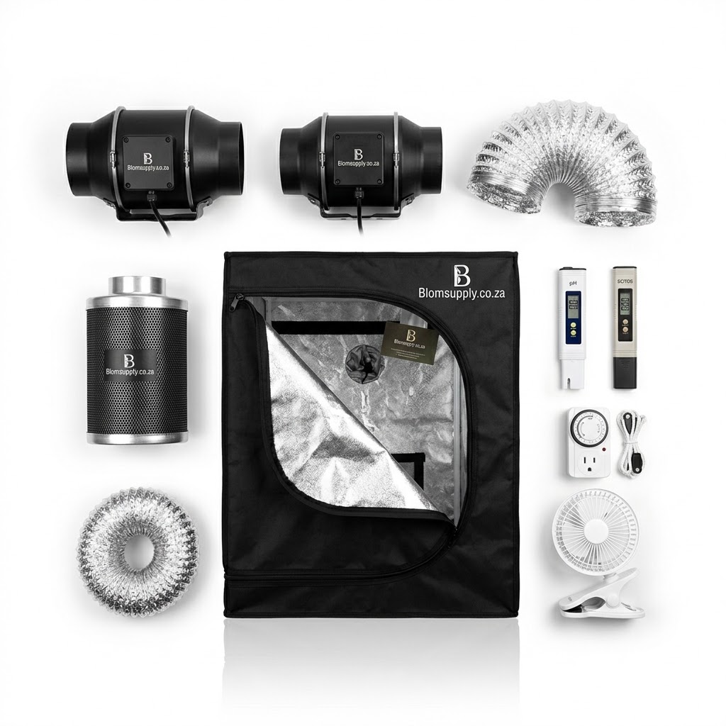 Complete grow tent kit for cannabis growing South Africa