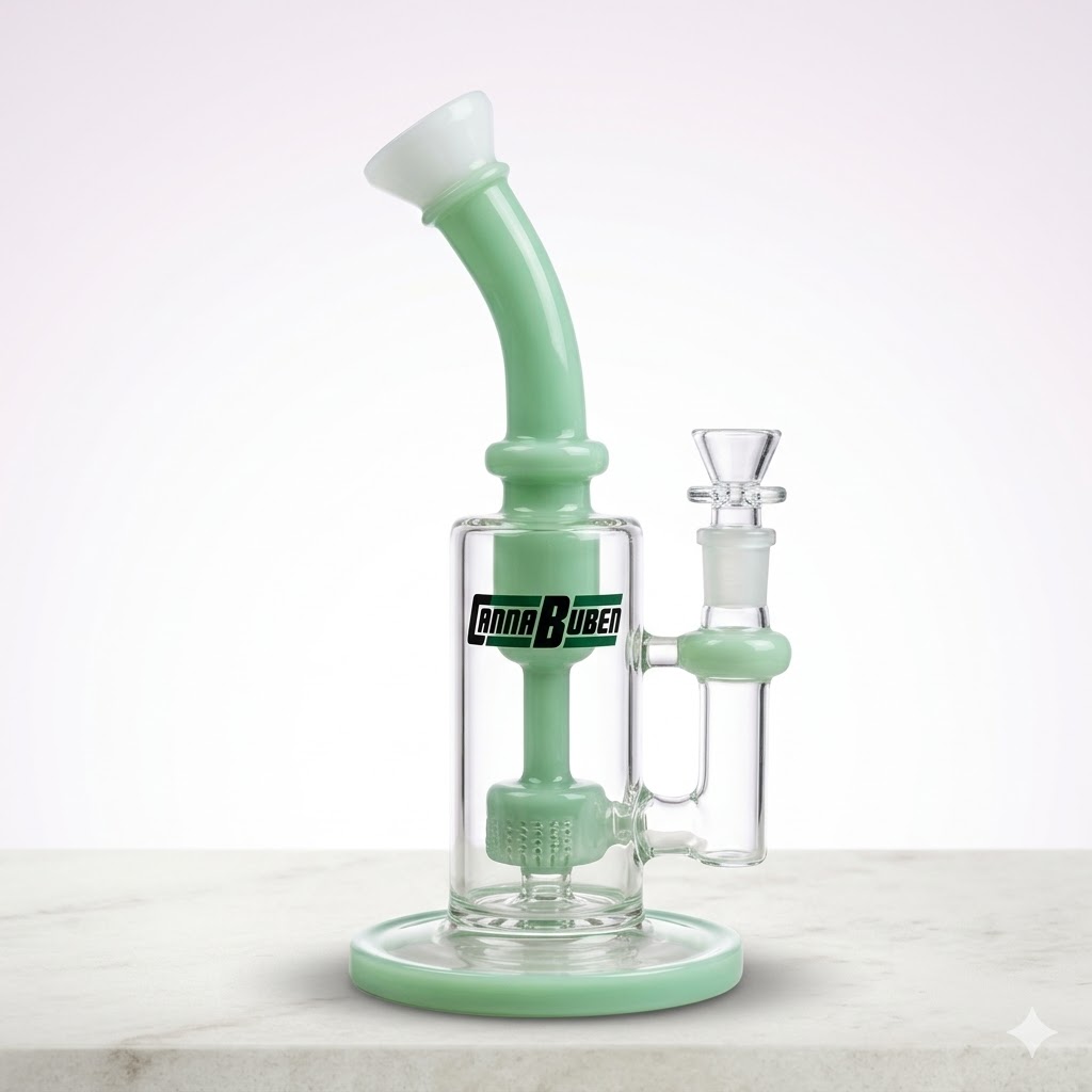Tall mint double percolator tube bong South Africa