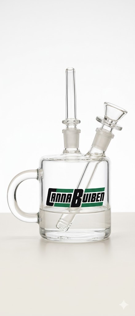 Glass mug style bong South Africa novelty piece