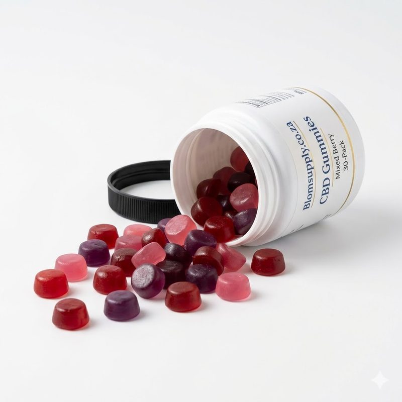 CBD gummies mixed berry 30 pack South Africa wellness