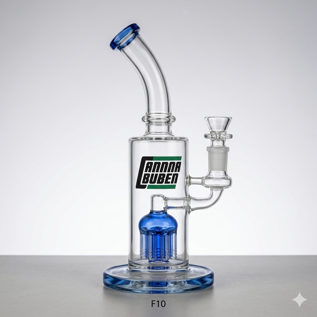 Blue mushroom percolator rig bong South Africa
